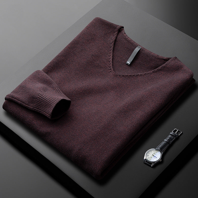 Pullover Damen Regular Fit Übergangszeit V-Ausschnitt