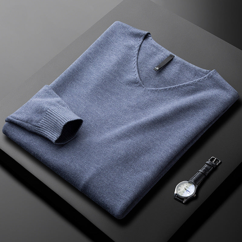 Pullover Damen Regular Fit Übergangszeit V-Ausschnitt