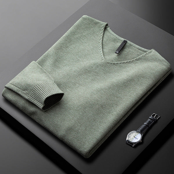 Pullover Damen Regular Fit Übergangszeit V-Ausschnitt