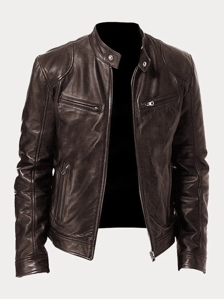 Nohr | Blouson classique en cuir pour homme
