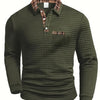 Gestreiftes Herren Polo-Shirt Regular Fit Freizeit