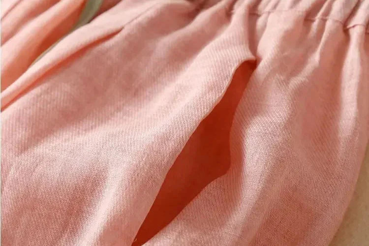 Damen Stoffhose Relaxed Fit Freizeit Sommer