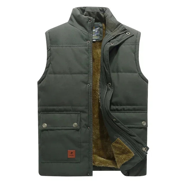 Bodywarmer Herren Winter Thermo Casual Slim Fit