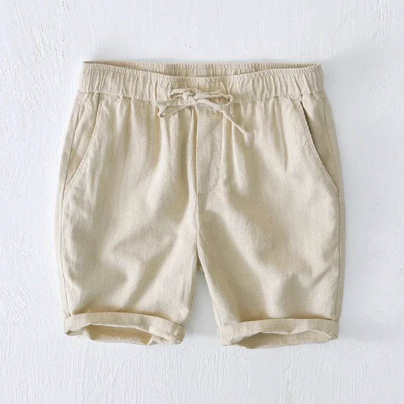 Shorts Herren Relaxed Fit Freizeit mit Kordelzug und Seitentaschen
