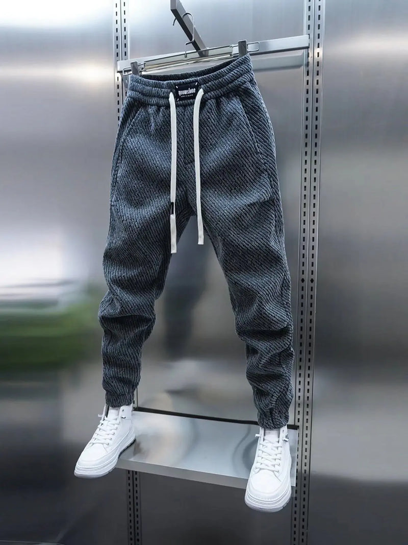 Jogginghose Herren Bequem Kordelzug Freizeit