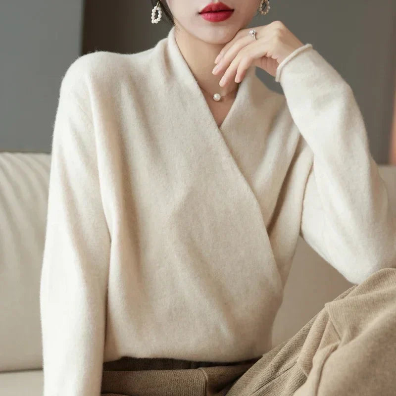 Strickpullover Damen I Cardigan
