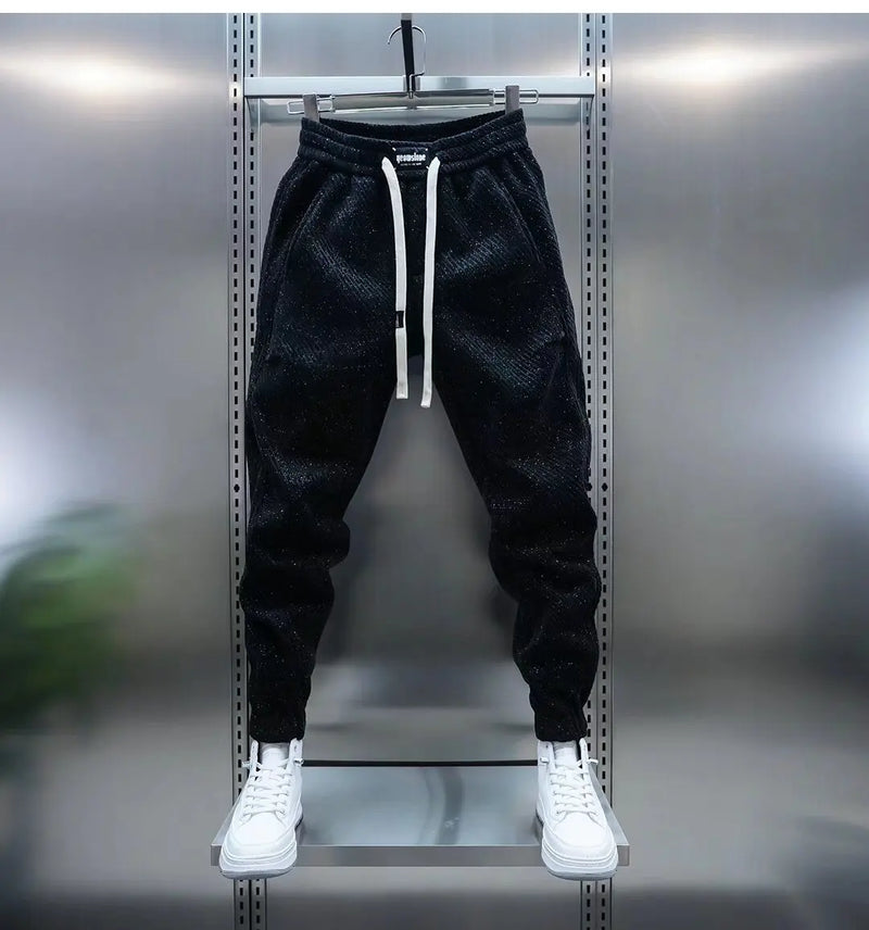 Jogginghose Herren Bequem Kordelzug Freizeit