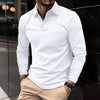 Classic long-sleeve polo shirt for any occasion