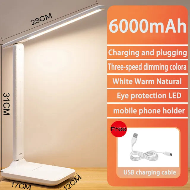 LED Tischlampe Modern Faltbar Büro & Zuhause Deko