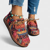 Damen Sneakers Regular Fit Freizeit Mehrfarbig Komfortabel