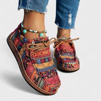 Damen Sneakers Regular Fit Freizeit Mehrfarbig Komfortabel