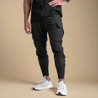 Cargohose Herren Slim Fit Sport Freizeit Schnell trocknend