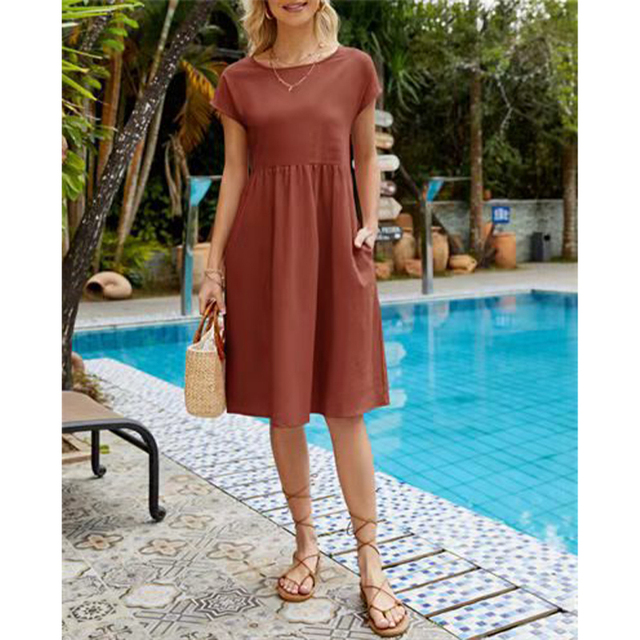 Sommerkleid für Damen, Midi-Länge | Lässig 10