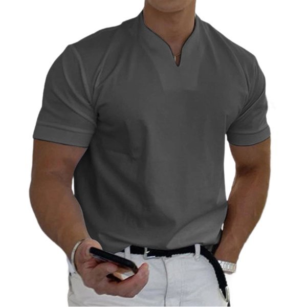 Sportliche Mode | T Shirts Männer Slim-Fit mit Atmungsaktiver Baumwollmischung | Bequeme Passform für Jeden Tag 2