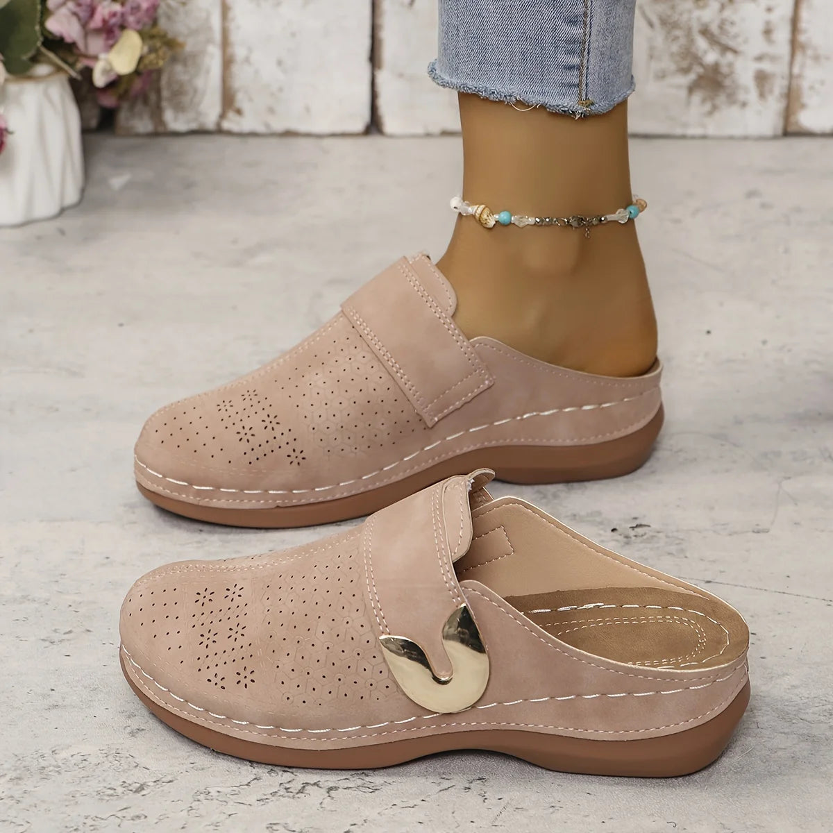 Stella | Plateau Sandalen Damen mit Gepolstertem Fußbett | Stilvoller Komfort für Sommerschuhe 1