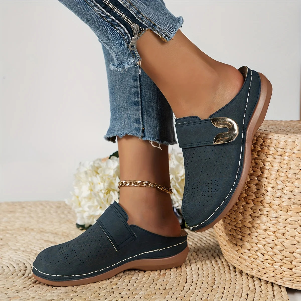 Stella | Plateau Sandalen Damen mit Gepolstertem Fußbett | Stilvoller Komfort für Sommerschuhe 6