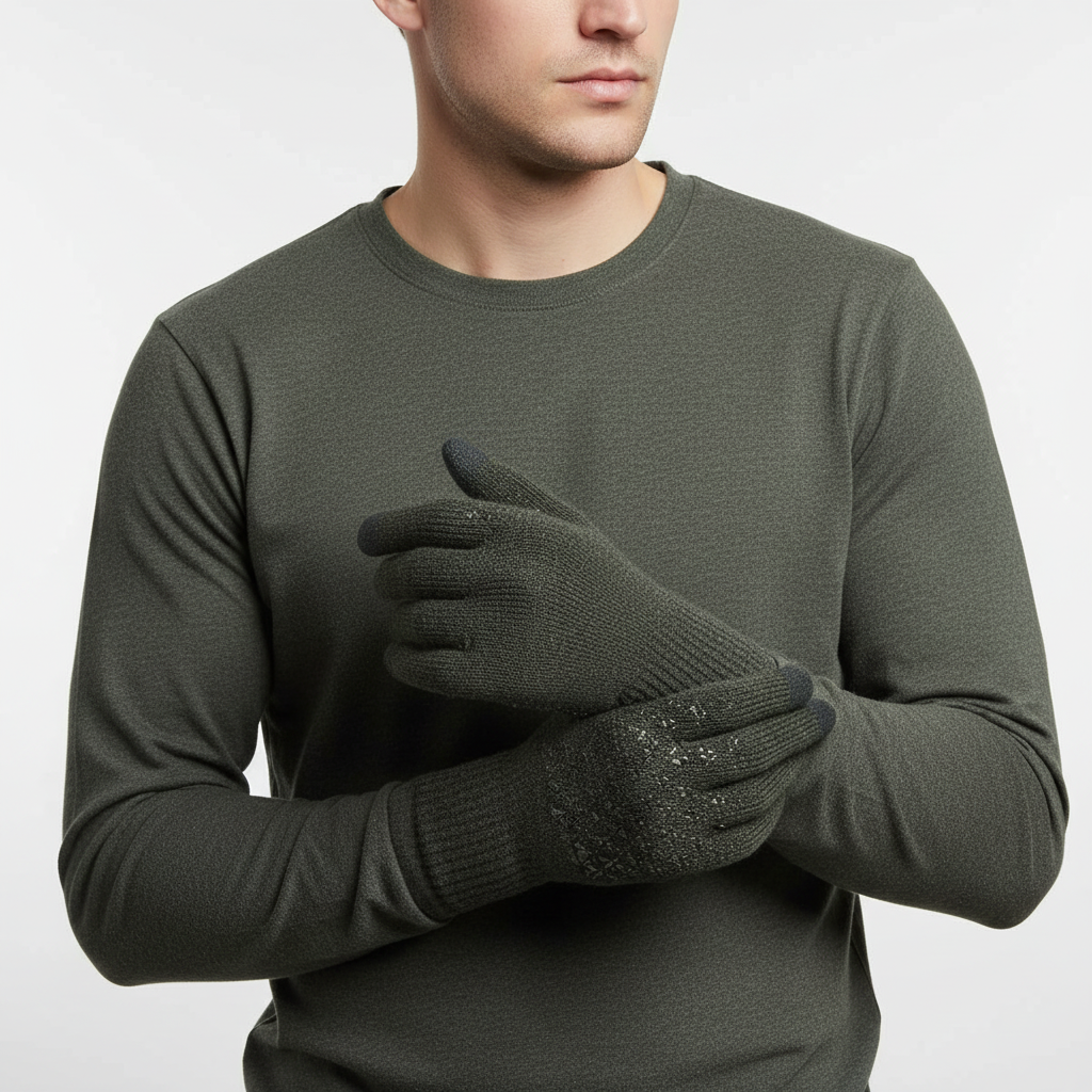 Thermohandschuhe Herren & Damen Touchscreen Rutschfest Warm