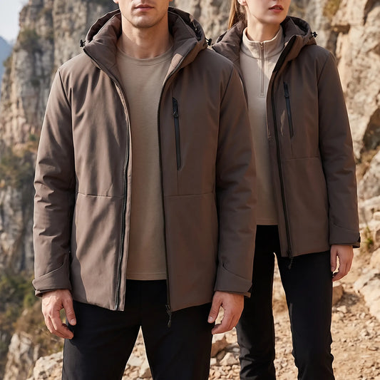 Thermo-Windbreaker Herren & Damen Wasserabweisend Winddicht Outdoor