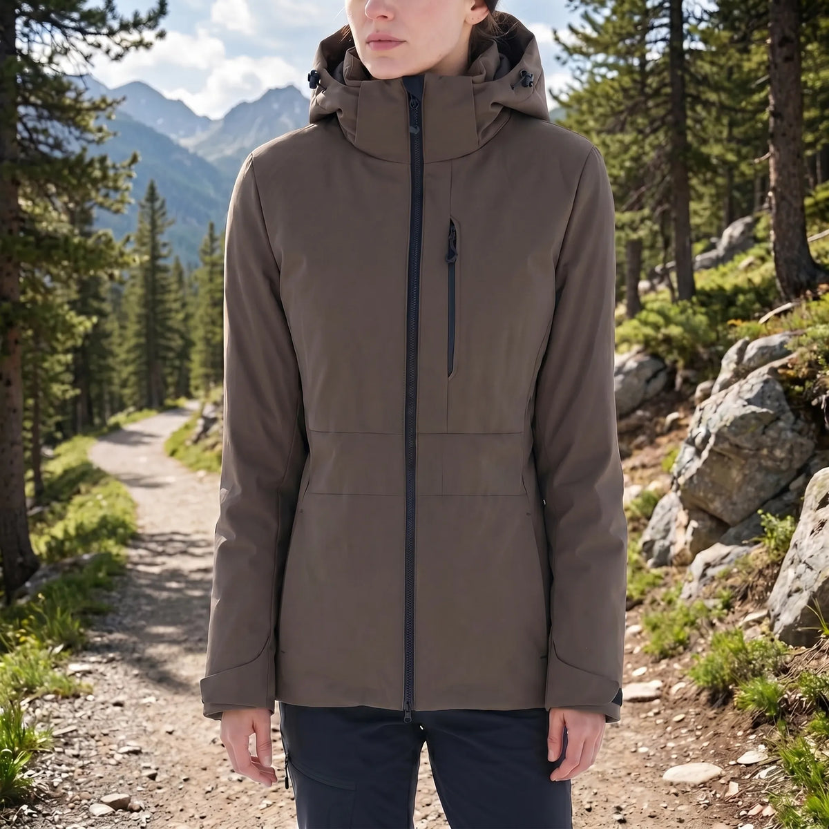 Thermo-Windbreaker Herren & Damen Wasserabweisend Winddicht Outdoor