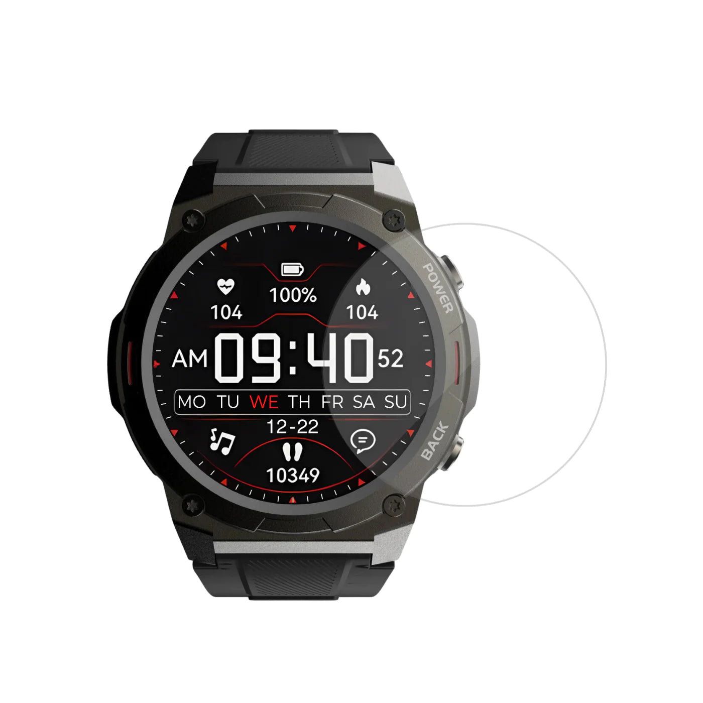 UltraGuard Displayschutzfolie | 9H-Härte, Blasenfrei für Gard Pro Ultra2+ 0