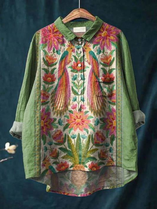 Seraphine | Majestic Garden Shirt