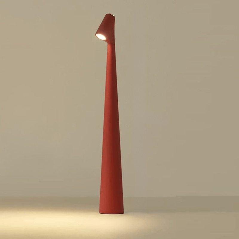 Metall Tischlampe - Wiederaufladbar & stilvoll für drinnen & draußen
