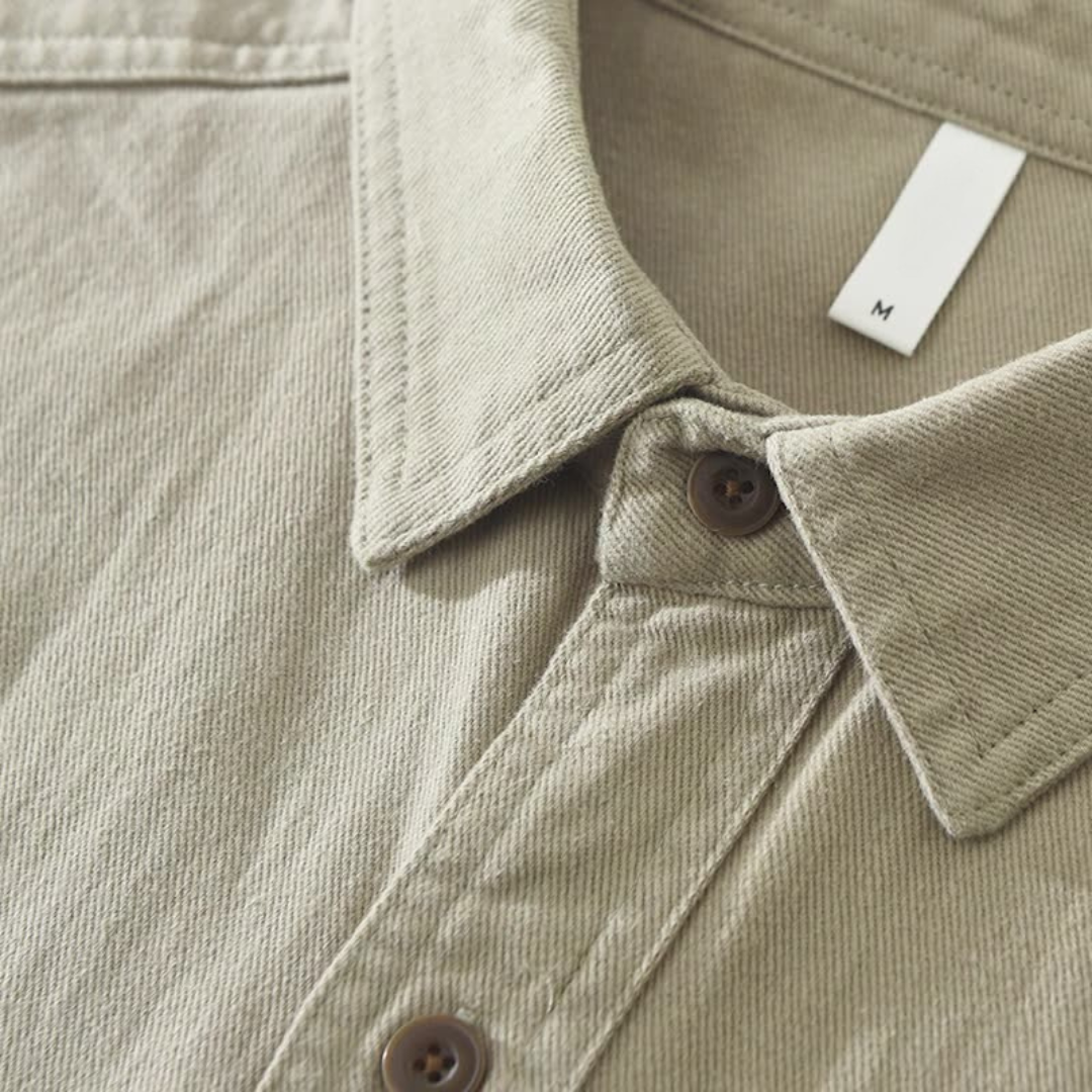 Overshirt Herren Relaxed Fit Casual Übergangszeit