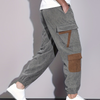 Lim - Herren Cordhose Cargo Jogger Relaxed Fit Freizeit