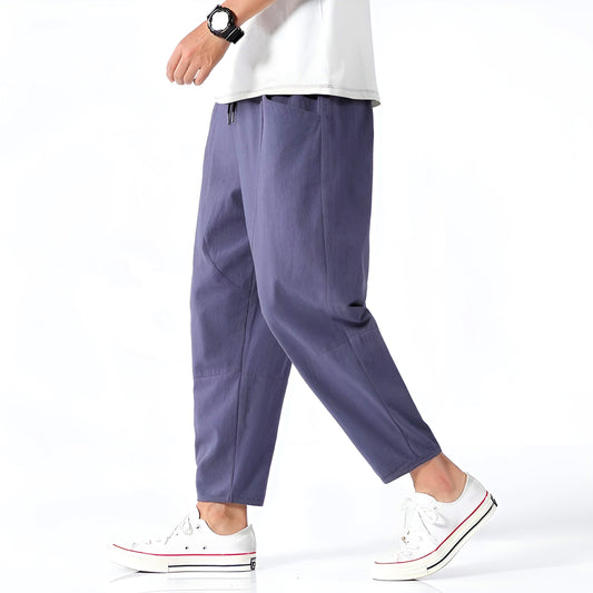 Urban Cropped Baumwollhose 0