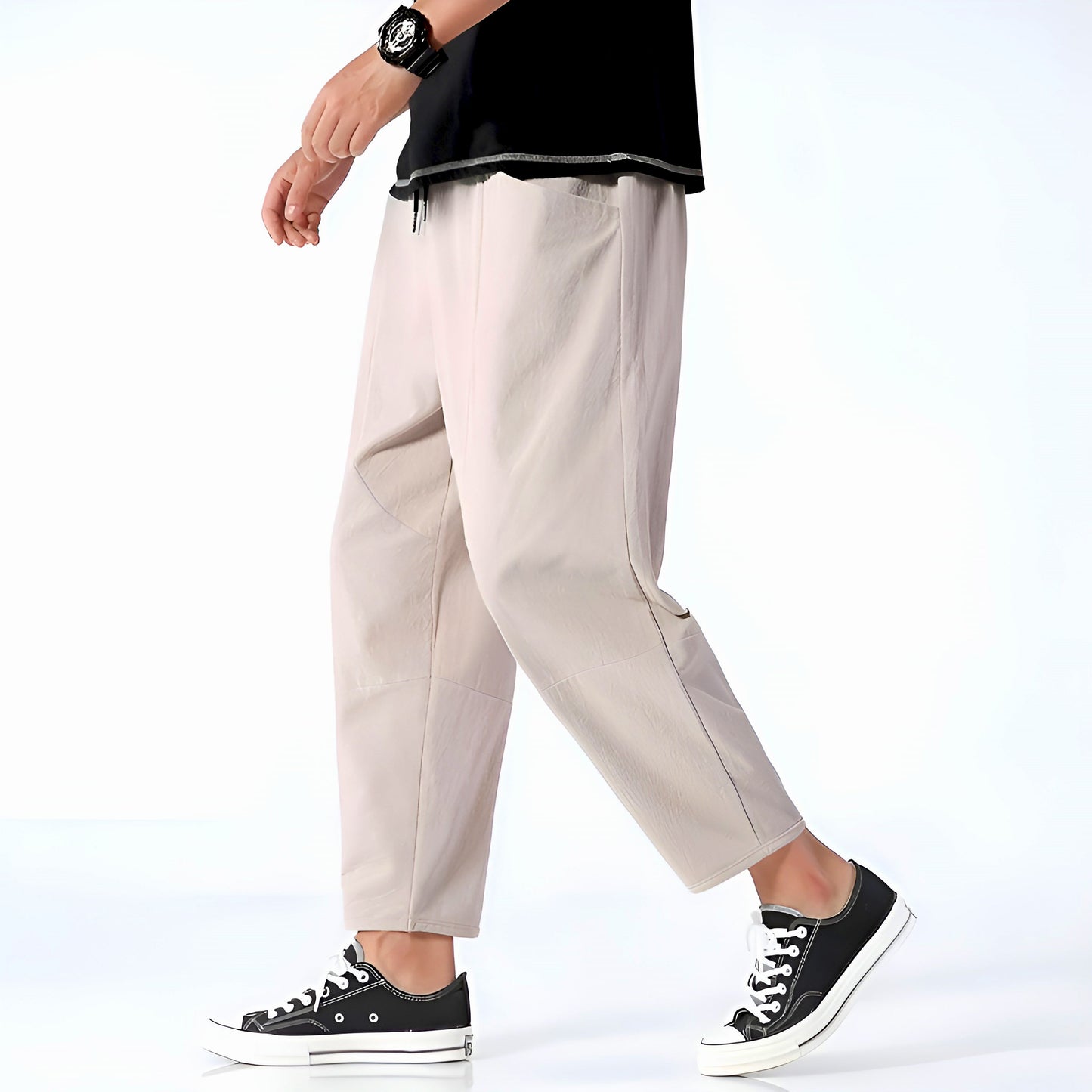 Urban Cropped Baumwollhose 5