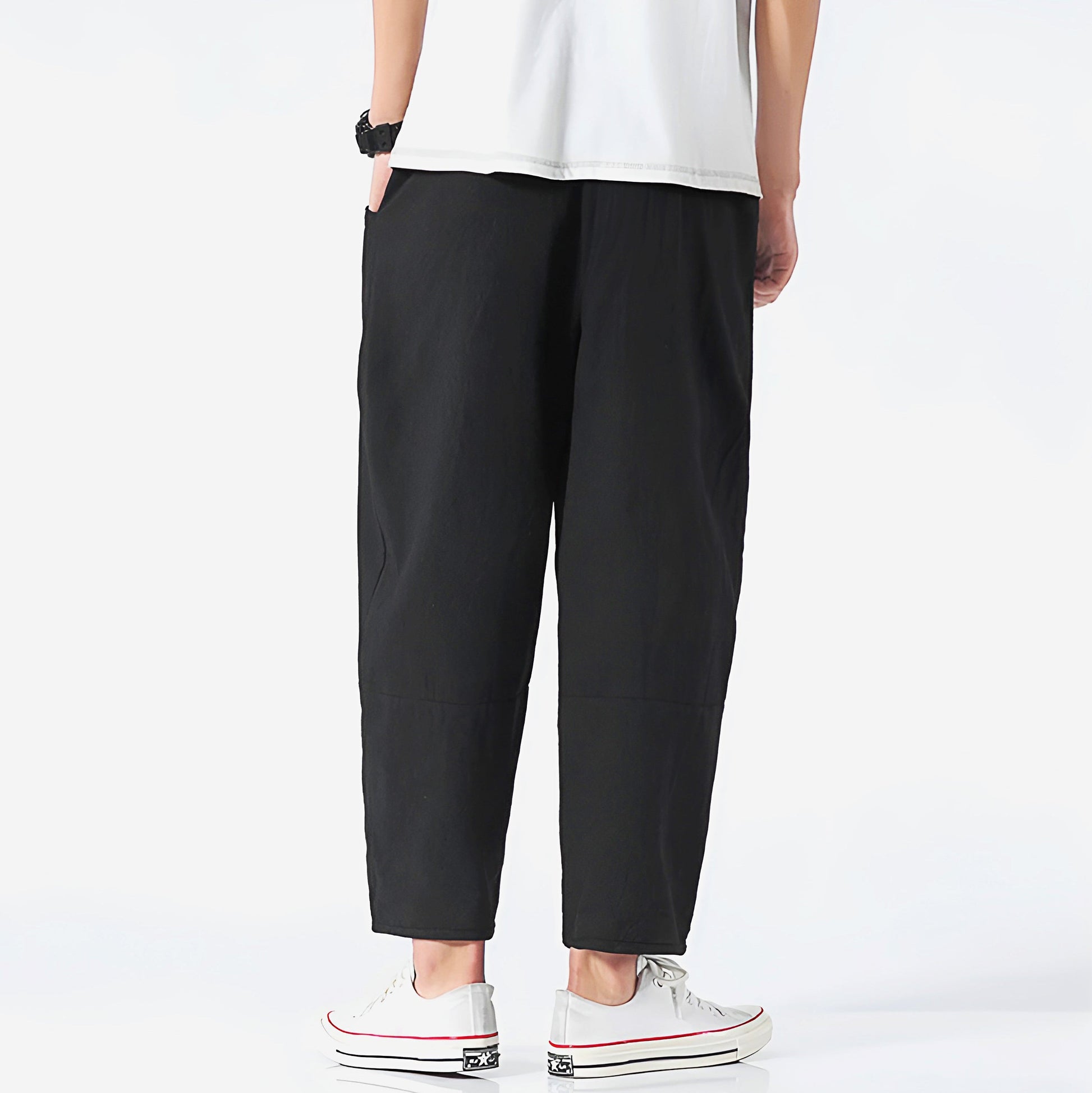 Urban Cropped Baumwollhose 8