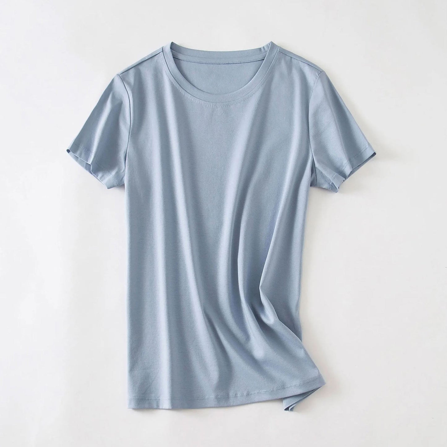 Minimalistisches Damen T-Shirt Regular Fit Freizeit