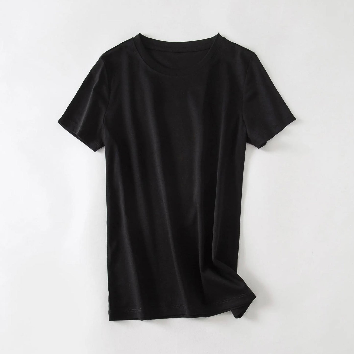 Minimalistisches Damen T-Shirt Regular Fit Freizeit