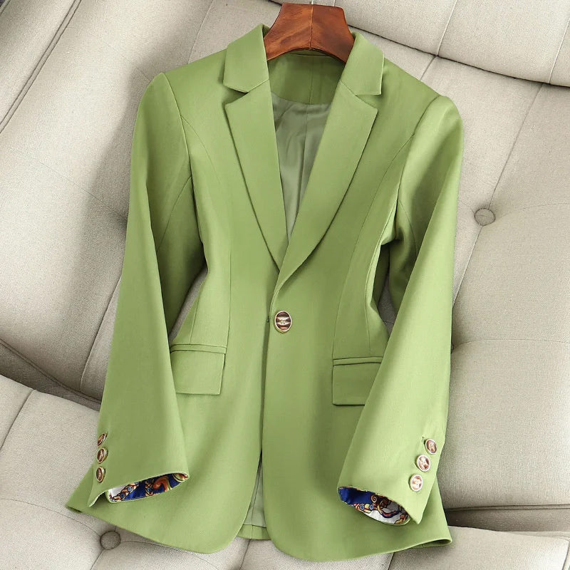 Damen Slim Fit Blazer Business Klassisch Elegant