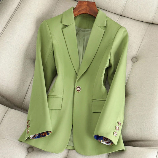 Damen Slim Fit Blazer Business Klassisch Elegant