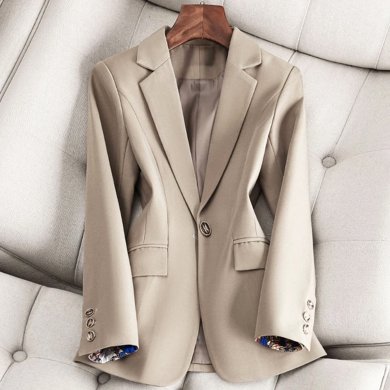 Damen Slim Fit Blazer Business Klassisch Elegant