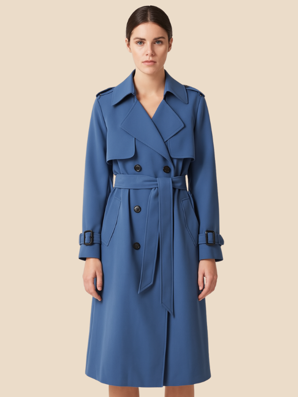 Victoria | Eleganter, klassischer Trenchcoat für Damen 10