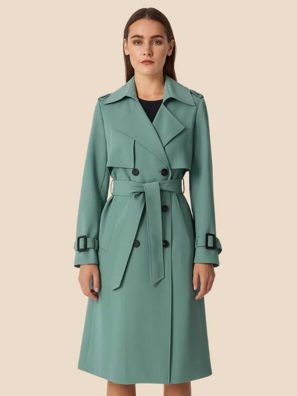 Victoria | Eleganter, klassischer Trenchcoat für Damen 9