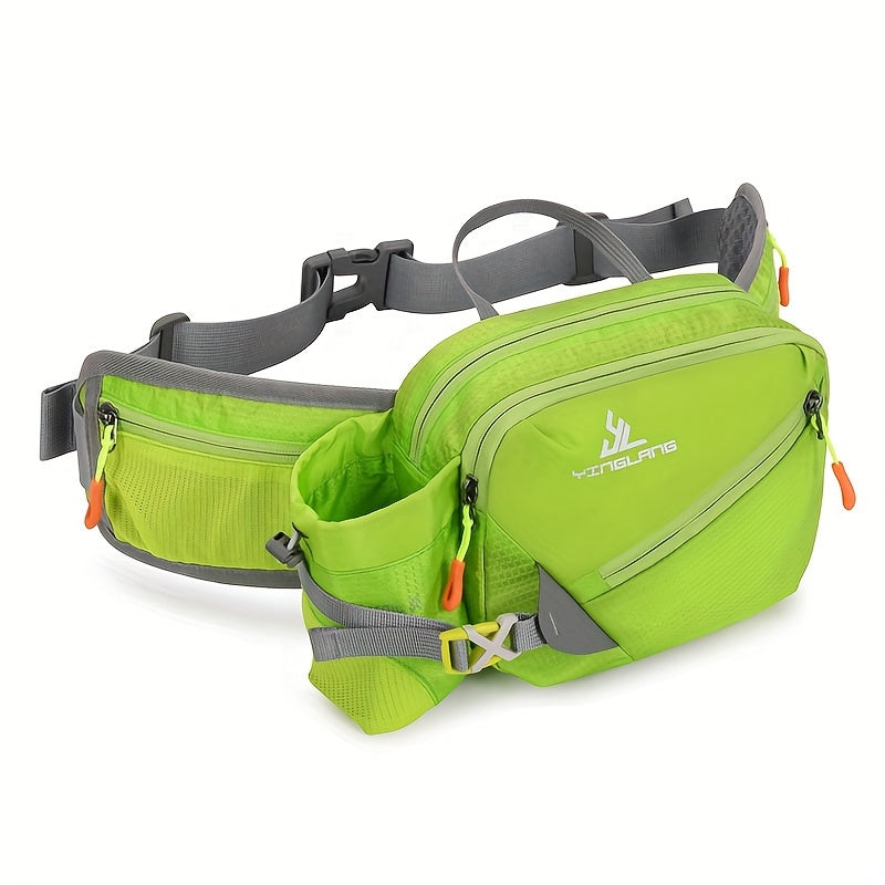 Laufgürteltasche für Outdoor-Sportler mit Flaschenhalter und Reißverschlusstaschen