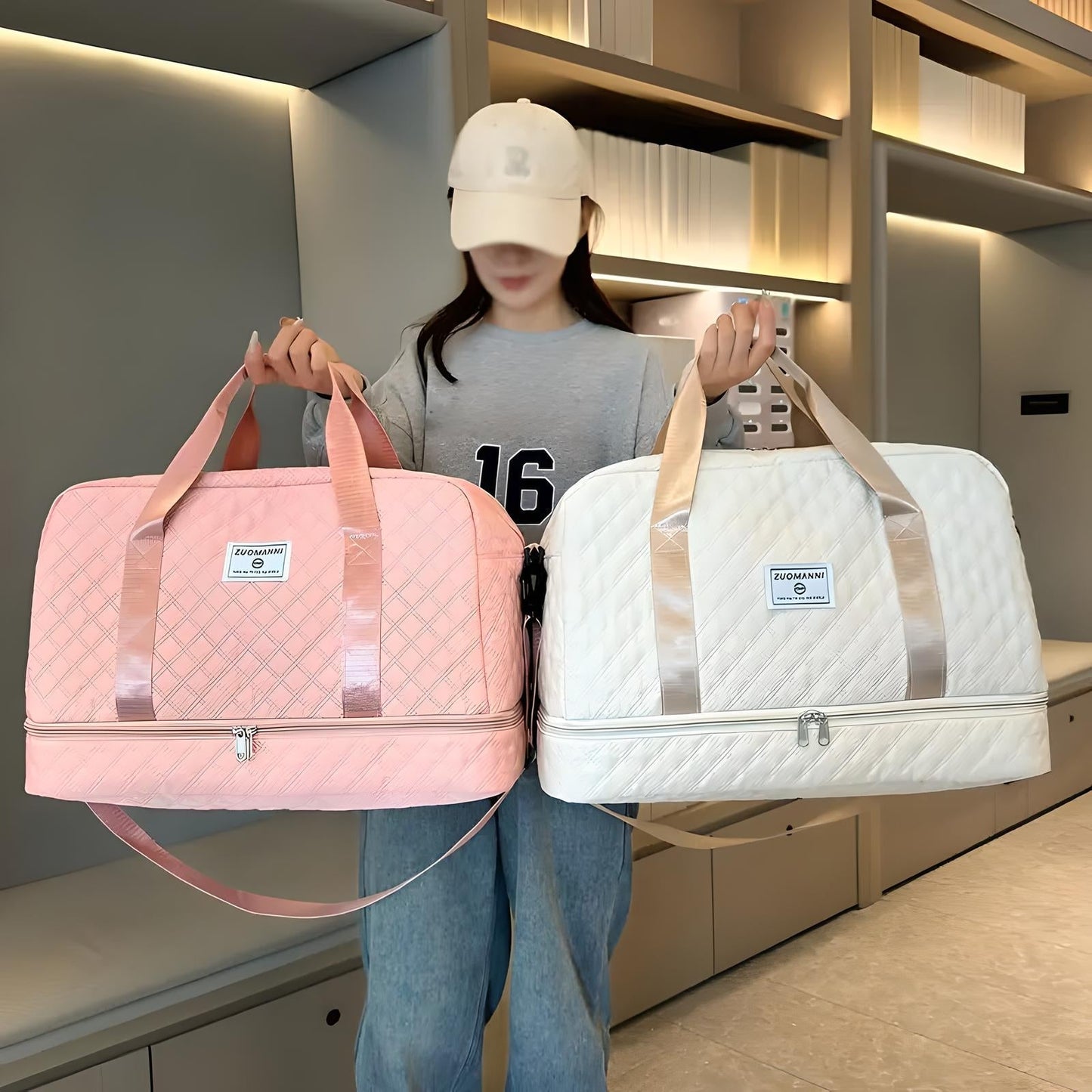 Wasserabweisende Weekender-Reisetasche – Meredith 6