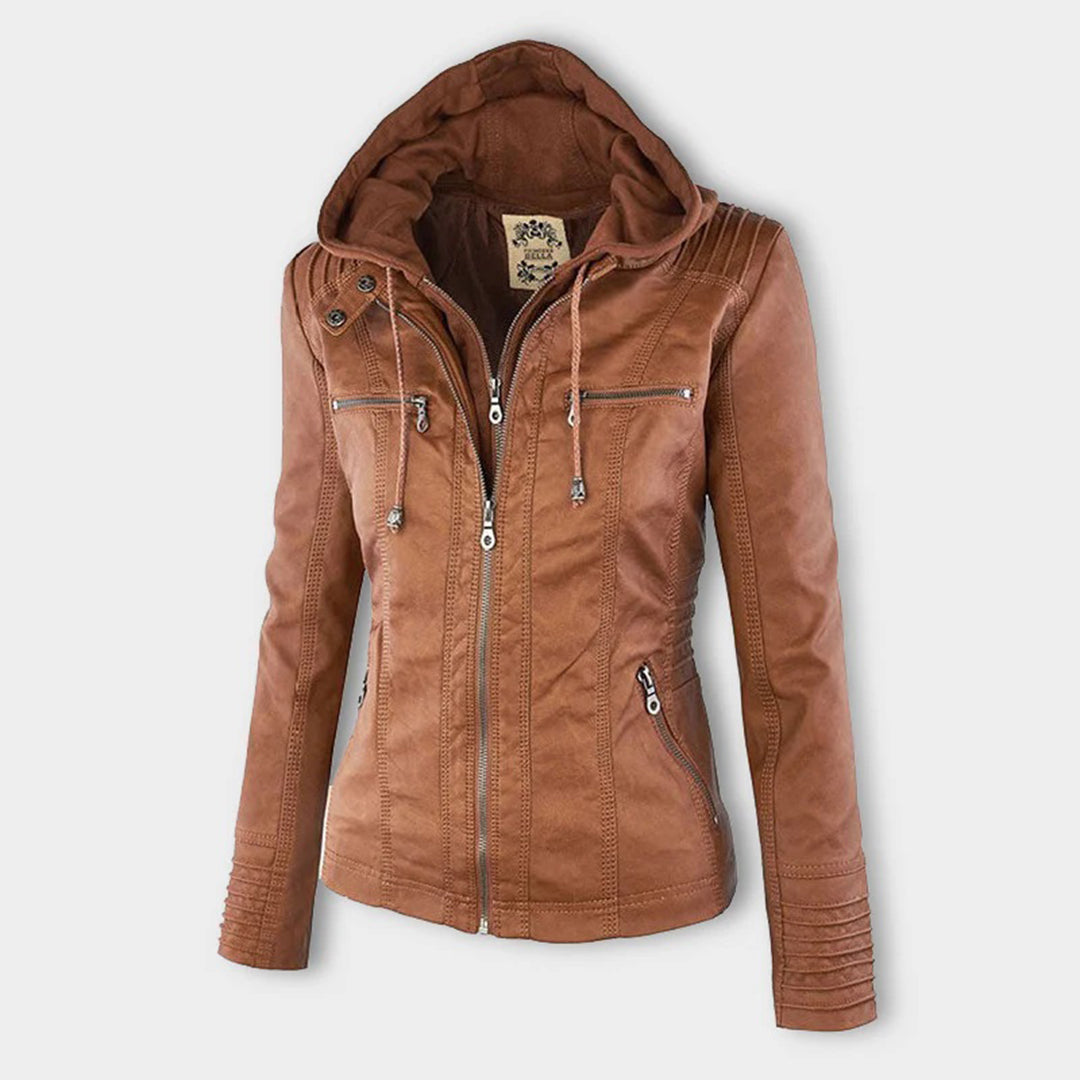 Wetterfester Damen jacke mit Kapuze 1