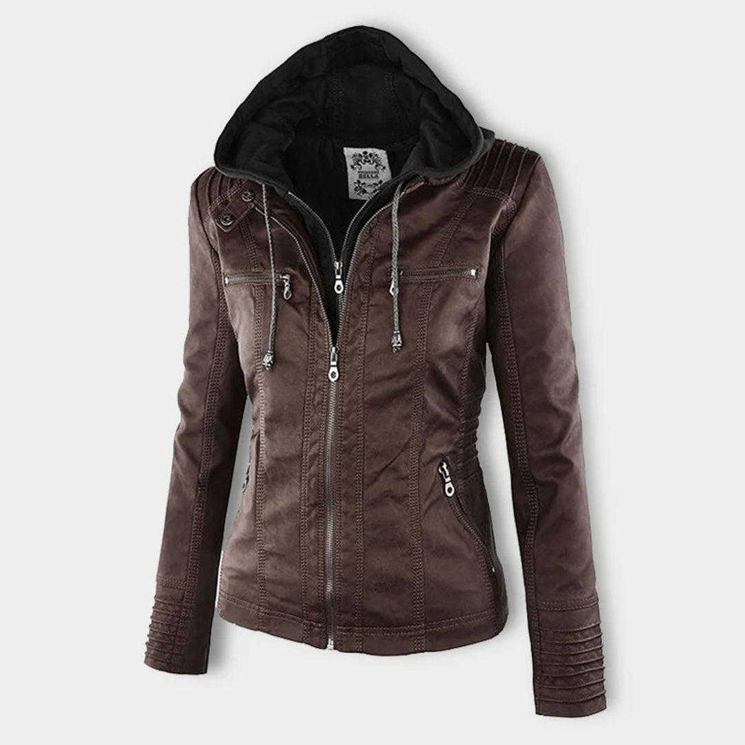 Wetterfester Damen jacke mit Kapuze 7