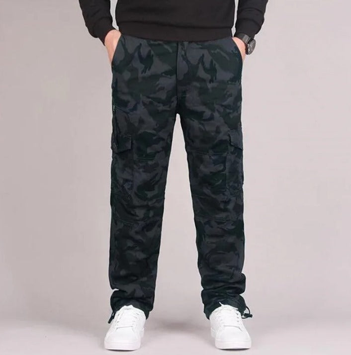 Cargohose Herren Baggy Freizeit Regular Fit