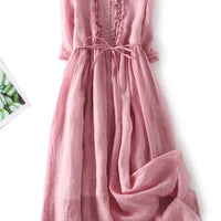 Sommerkleid Damen Locker Sommer Casual