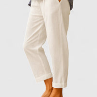 Sommerhose Damen Relaxed Fit Leicht & Bequem