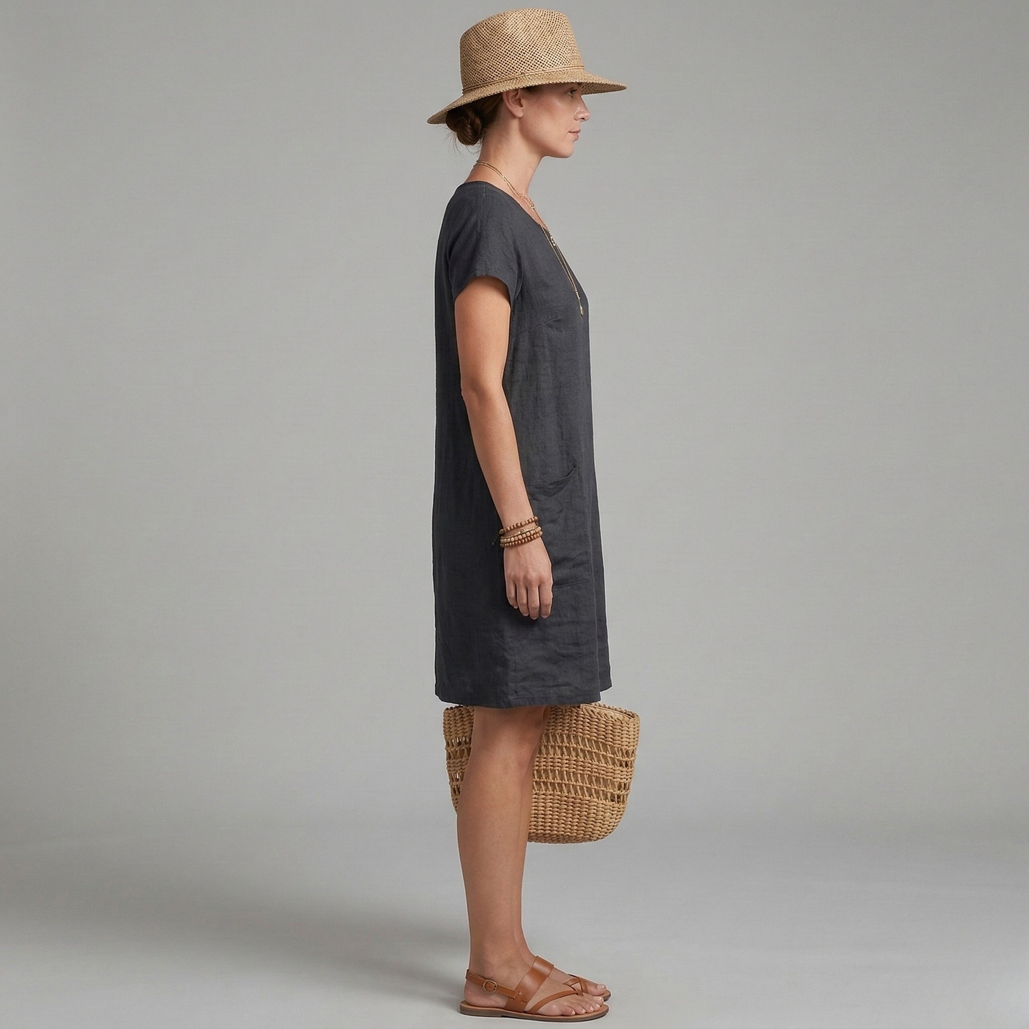 Clara | Mini Kleid Damen Relaxed Fit Sommer Casual
