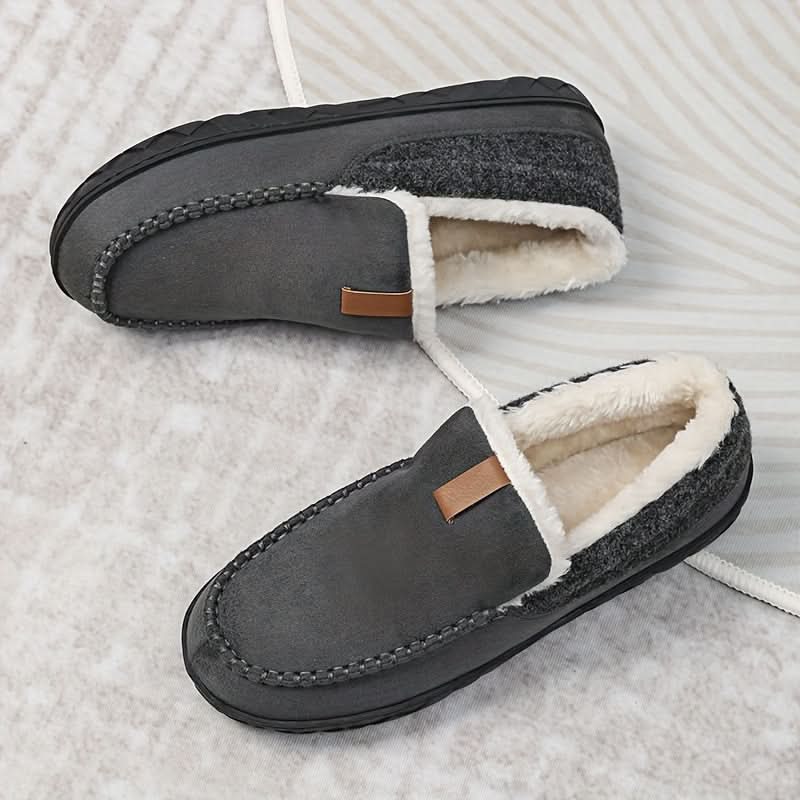 TERRAWOOL – Gemütliche Herren Slipper aus Synthetischer Wolle