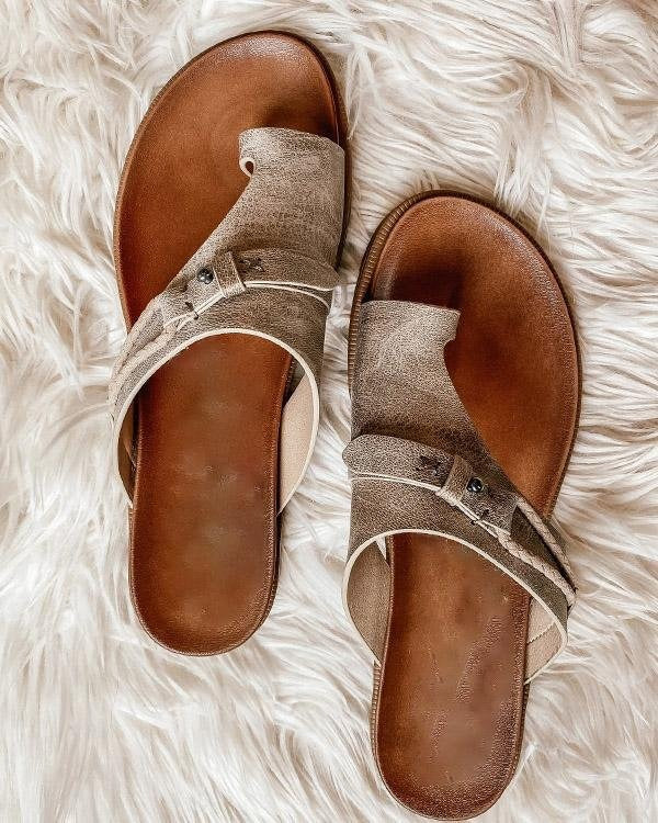 Zehenschlaufe für Damen | Flach 6
