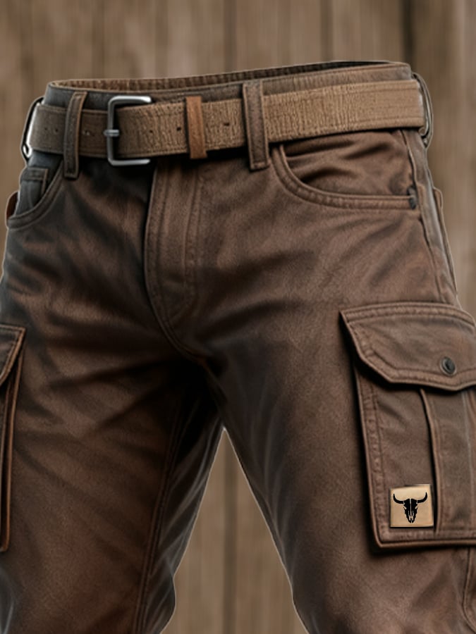 Cargohose Herren Relaxed Fit Outdoor & Freizeit