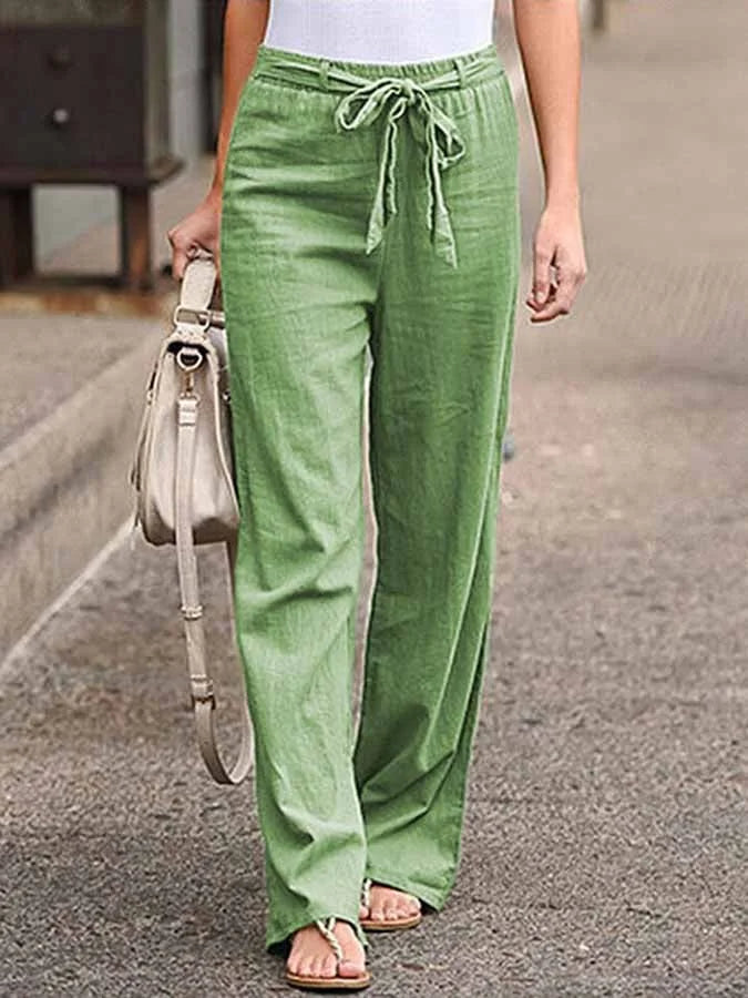 Freizeithose Damen Relaxed Fit Sommer